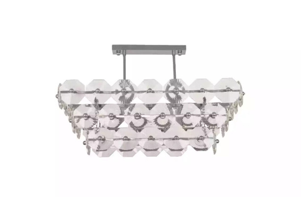 Kronleuchter Deckenlampe Lampe Beleuchtung Wohnzimmer Silberne Lampen