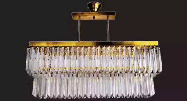 Kronleuchter Modern Decken Designer Luxus neu Wohnzimmer Brass