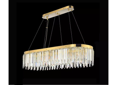 Kronleuchter Kristall Luxus Gold Pendel Hänge Lampe Leuchte Wohnzimmer