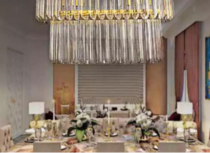 Kronleuchter Brass Decken Leuchten Wohnzimmer Design Luxus Modern