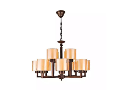 Deckenlampe Goldfarben Wunderschöner Decken Luster Glas Wohnzimmer