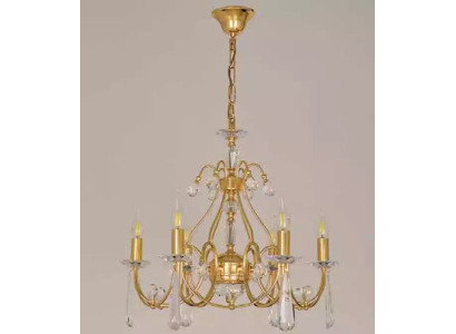 Klassische Deckenlampe Kronleuchter Deckenleuchter Gold Lichtkronleuchter Neu