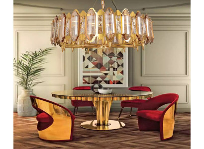 Kronleuchter Kristall Wohnzimmer Beleuchtung Deckenleuchte Modern neu