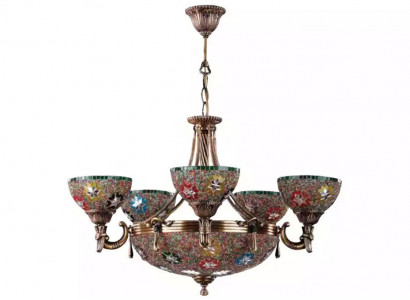 Deckenleuchter Lüster Kronleuchter Deckenlampe Lampen Glas Lampe Leuchten