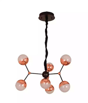 Runde Leuchterkrone Deckenlampem Lichtkrone Goldenes Design Moderne Art