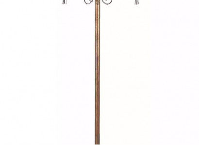 Stehlampe Standlampe Stand Luxus Leuchten Lampen Lampe Gold Art 170 cm