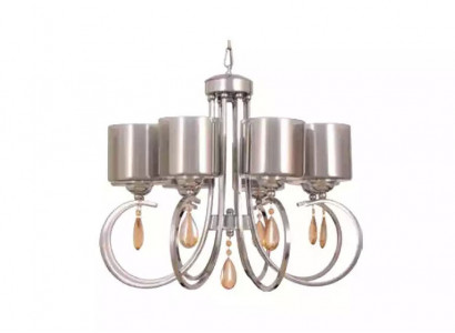 Deckenlampe schön Glas Leuchten Lampen Lampen Wohnzimmer Luster Luxus Silber