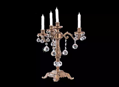 Klassischer Kerzenständer Kerzenhalter Goldener Kerzenleuchter Kandelaber