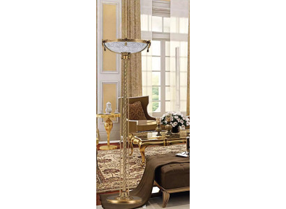 Stehlampe Standlampe Stand Luxus Leuchten Lampen Lampe Gold 170 cm