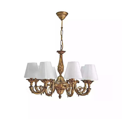 Deckenleuchter Luster Kronleuchter Deckenlampe Lampen Zink Gold Lampe