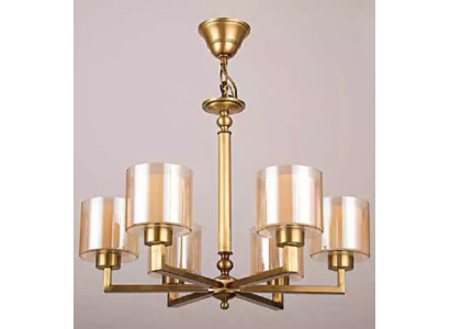 Deckenlampe Wohnzimmer Deckenleuchten Lichtschirm Luster Glass Luxus