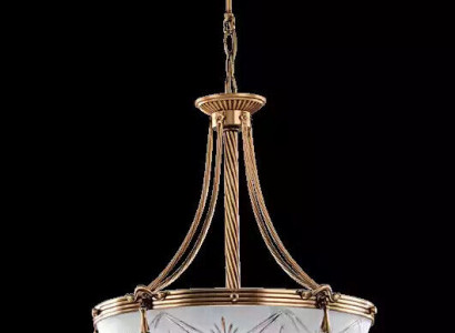 Lampe Deckenlampe Lüster Deckenleuchter Kronleuchter Glas Grau Gold