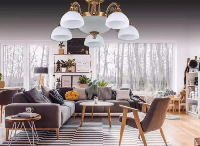 Lampen Deckenleuchter Lüster Kronleuchter Weiß Deckenlampe Glas Gold