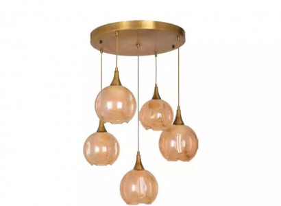 Kronleuchter Metall Lampe Leuchten Lampen Deckenleuchten Leuchte 55x80