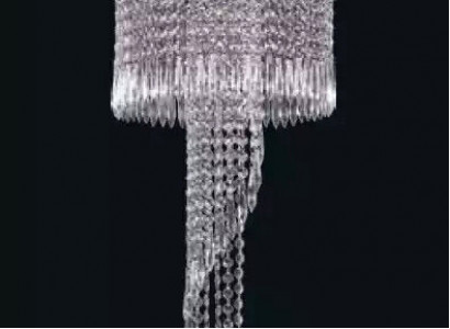 Kronleuchter Pendelleuchte Chrome Wohnzimmer Lampe Leuchte 30x70