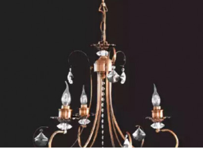 Kronleuchter Metall Lampe Leuchten Lampen Deckenleuchten Leuchte 60x70