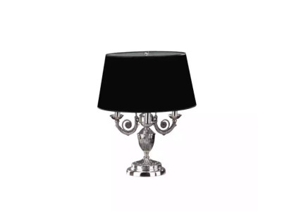 Tischlampe mit Schwarzen Schirm Leuchte Tischleuchte Tischlampen Lampe