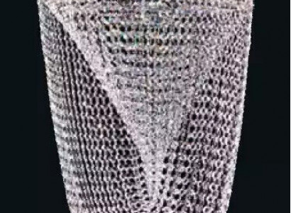 Kronleuchter Deckenleuchter Luxus Silber Deckenlampe Lüster Kristall