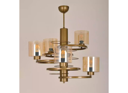 Deckenlampe Hänge Lüster Luxus Beleuchtung Wohnzimmer neu Crystal