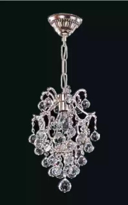 Luxus Deckenleuchter Lüster Kronleuchter Deckenlampe Kristall Silber