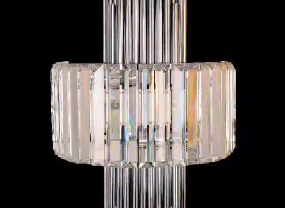 Design Wandlampe Luxus Wandleuchte Leuchte Lampe Wandlampen Kristall