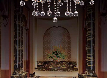 Königliche Luxus Lüster Deckenlame Kronlampe Deckenbeleuchtung Hängeluster