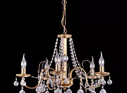 Lüster Crystal Kronleuchter Deckenlampe Vintage Kronleuchter Hängelampe