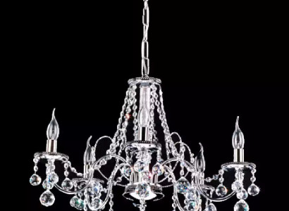 Lüster Luxus Crystal Kronleuchter Lüsterlicht Deckenlampe Prunkkronleuchter