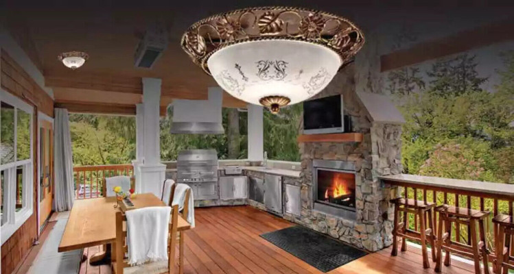 Deckenleuchter Lüster Kronleuchter Deckenlampe Lampen Glas Gold Rund