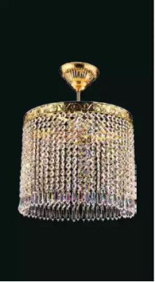 Deckenlampe Deckenleuchter Kronleuchter Gold Lüster Kristall Lampe