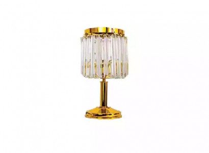 Tischlampe Tischleuchte Lampe Leuchten Luxus Gold Lampen Tisch Kristall