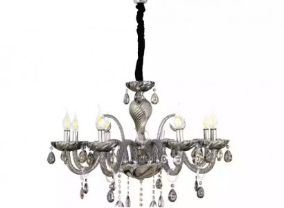 Kronleuchter Smoke Crystal im Wohnzimmer neu schick Luxus zu Hause