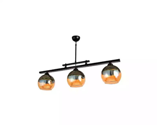 Deckenlampe Schwarze Leuchte Wohnzimmer Luxus Lampe Pendelleuchte 20x65