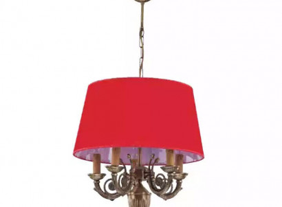 Kronleuchter Klassische Leuchten Lampen Lampe Gold 50x80 Rot