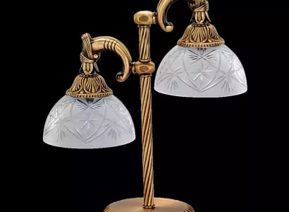 Tischlampe Tischleuchte Lampe Leuchten Gold Lampen Glas Gold Grau Art