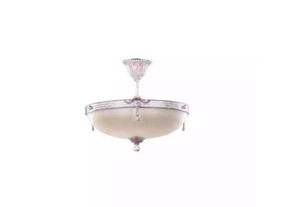 Deckenleuchter Lüster Modern Kronleuchter Deckenlampe Weiß Glas Lampen