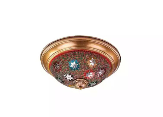 Kronleuchter Deckenleuchter Lüster Deckenlampe Lampen Glas Gold Modern