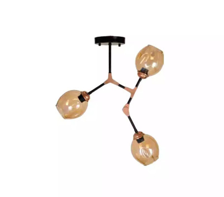 Deckenleuchter Lüster Kronleuchter Deckenlampe Lampen Gold Modern Glas