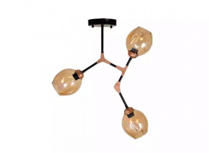 Deckenleuchter Lüster Kronleuchter Deckenlampe Lampen Gold Modern Glas