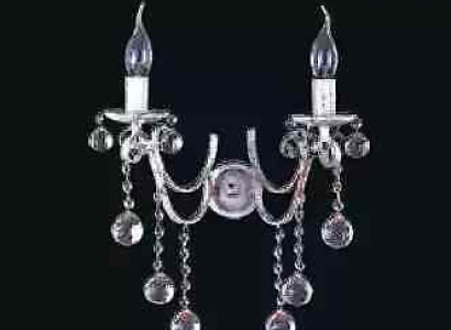 Kristall Wandlampe Lüster Wandleuchten Wandleuchte Wand Lampen Silber