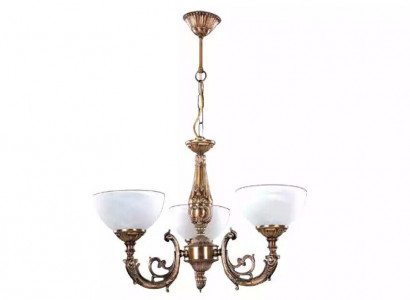 Deckenleuchter Antique Lüster Kronleuchter Deckenlampe Lampe Glas Gold