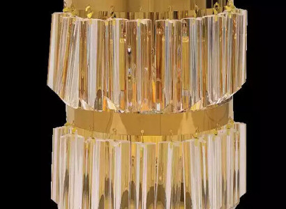 Wandleuchter Design Wand Lampe Crystal Muster Leuchte Wohnzimmer