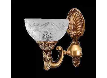 Wandlampe Wandleuchten Art Wandleuchte Lüster Wand Lampen Glas Gold