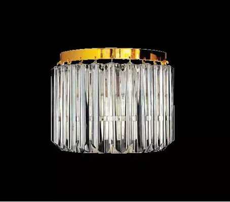 Lüster Deckenleuchter Luxus Gold Kronleuchter Deckenlampe Kristall Art