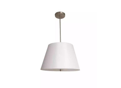 Lüster Kronleuchter Deckenleuchter Weiß Deckenlampe Modern Metall Neu