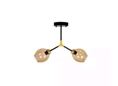 Lampen Kronleuchter Deckenleuchter Lüster Deckenlampe Glas Gold Modern