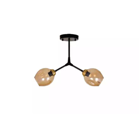 Deckenleuchter Lüster Kronleuchter Deckenlampe Lampen Glas Modern Gold