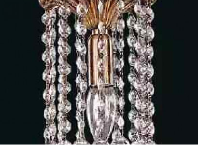 Lüster Deckenleuchter Kronleuchter Gold Deckenlampe Kristall Lampe