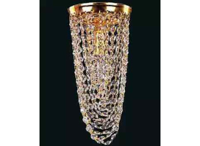 Luxus Deckenleuchter Kronleuchter Gold Deckenlampe Lüster Kristall Art