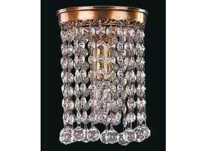 Lüster Deckenleuchter Kronleuchter Gold Deckenlampe Kristall Lampe